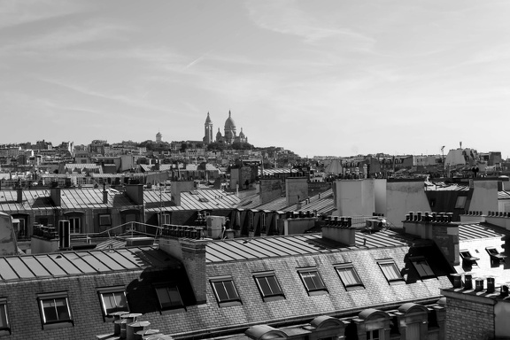toit de Paris sacre coeur