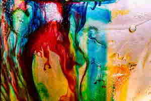 Couleurs dégoulinantes resultat